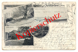 Neukirchen A.d. Ostsee 1904, Amt Oldenburg-Land, Kr. Ostholstein - Nach Köln U. Weiter Kunnersdorf - Oldenburg (Holstein)