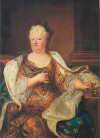 Musee National Du Chateau De Versailles Atelier De Hyacinthe Rigaud Elisabeth Charlotte Portrait Painting Postcard - Peintures & Tableaux