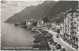 AC2156 Ingenbohl - Brunnen - Quai Mit Rigi Hohfluh - Hotel Metropol - Auto Cars Voitures / Non Viaggiata - Ingenbohl