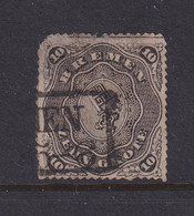 Bremen (Germany), Scott 7, Used (faults - Thins, Pulled Perf) - Brême