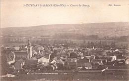 CPA France - Santenay Les Bains - Côte D Or - Centre Du Bourg - Edition Mouron - Eglise - Panorama - Otros & Sin Clasificación