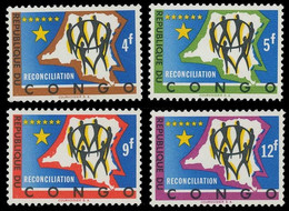 503/506** - Réconciliation / Verzoening / Versöhnung - CONGO - Ongebruikt