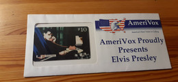 Prepaid Phonecard USA, Amerivox - Elvis Presley - Mint - Amerivox