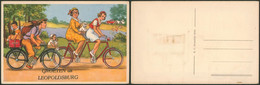 Carte Postale à Système (complet) : Groeten Uit Leopoldsburg / Vélo - Leopoldsburg
