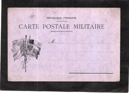 CARTE POSTALE MILITAIRE  - Non écrite, Non Voyagée - 1914-18