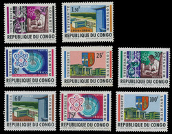 524/531** - 10e Anniversaire De L'Université Lovanium / 10e Verjaardag Van Universiteit Lovanium - CONGO - Unused Stamps