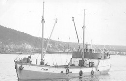 Delcampe - ¤¤    -  Carte-Photo Du Bateau De Commerce "  KIMMO  " Ex (Minesweeper)   -  Cargo     -   ¤¤ - Handel