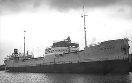 Delcampe - ¤¤    -  Carte-Photo Du Bateau De Commerce "  FANNY HOEGH  "   -  Cargo   -  Voir Description  -   ¤¤ - Handel