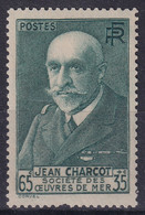FRANCE 1938/39 - MNH - YT 377 - Charcot - Ungebraucht