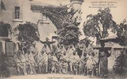 Delcampe - CP SAINT PERAY 07 ARDECHE - BAINS RESINEUX ROCHE - LES RHUMATISANTS EN TENUE DE BAINS - Saint Péray