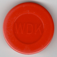 Jeton De Casino : WDK (Diamètre 40 Mm) - Casino