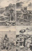 Delcampe - LORIENT COLLECTION A H L'ISLE ADAM LOT 5 CARTES - Lorient