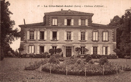 Delcampe - 38 - LA COTE SAINT ANDRE / CHATEAU D'ALLIVET - La Côte-Saint-André
