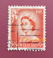 New Zealand 1954 Queen Elizabeth II Royalites Royals Royal Famous People On Stamps Portrait ART Stamp USED - Used Stamps