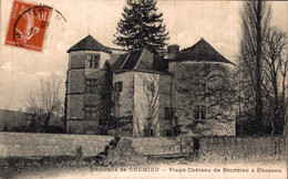 Delcampe - 38 - ENVIRONS CREMIEU / VIEUX CHATEAU DE BOURCIEU à CHOZEAU - Crémieu