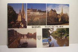 Delcampe - REDON   - MULTIVUES   - ( Pas De Reflet Sur L'original ) - Redon