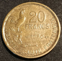 FRANCE - 20 FRANCS 1950 - G. Guiraud - 4 Faucilles - Gad 865 - KM 917.1 - 20 Francs