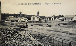 CPA. -  [81] Tarn > CARMAUX - Mines De CARMAUX - Siège De La Grillatié - TBE - Carmaux