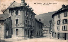 Delcampe - 38 - ALLEVARD LES BAINS / LE NOUVEL HOTEL - Allevard