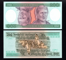 Delcampe - BRASIL  P-199b  200 Cruzeiros  ND (1984)  -AA-  UNC - NEUF !!!!!!!!! - Brésil