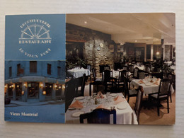 Delcampe - CANADA MONTREAL  RESTAURANT BROCHETTERIE DU VIEUX PORT - Moderne Ansichtskarten