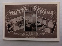 Delcampe - SEVILLE HOTEL REGINA RESTAURANT - Sevilla