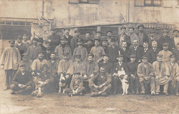 CARTE-PHOTO- GROUPE DE TECHNICIENS DU GAZ - Industrial