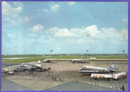 Delcampe - Carte Postale 75. Paris  Aéroport  Avions Camion Citerne Air Total  Très Beau Plan - Flugwesen