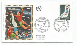 Delcampe - FDC France - Championnat Du Monde De Hand-Ball 1970 - Handball