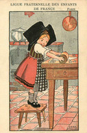 Delcampe - CPA Illustrateur HANSI J. J. Waltz * CPA * Ligue Fraternelle Des Enfants De France * Hansi - Hansi