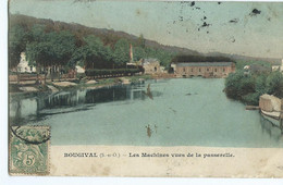 Delcampe - BOUGIVAL Les Machines Vues De La Passerelle - Bougival