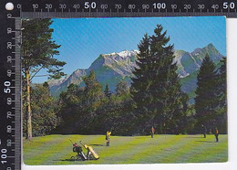 Delcampe - CPA SPORTS, GOLF, BAD RAGAZ GOLF COURSE - Golf