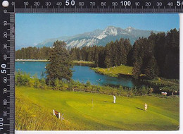 Delcampe - CPA SPORTS, GOLF, CRANS MONTANA GOLF COURSE - Golf