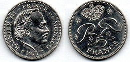 Monaco 5 Francs 1971 SUP - 1960-2001 Nieuwe Frank