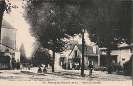 Parçay-les-Pins. -  Place Du Marché - Autres & Non Classés