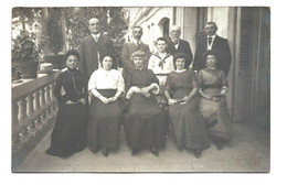 CARTE PHOTO - Une Famille - à Identifier - Genealogy