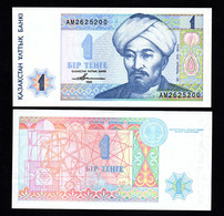 KAZAKHSTAN  P-7  1 TENGE  1993  -AM-  UNC  NEUF  SIN CIRCULAR - Kazakhstan