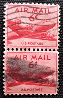 Timbre Des  Etats-Unis 1947 -1949 DC-4 Skymaster  Stampworld N° 34 - 2a. 1941-1960 Oblitérés