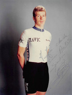 Delcampe - ¤¤    -   L'AIGLE  -  Cliché Du Coureur Cycliste  "  JACQUES  OSMONT  "  Dédicacé  -  Voir Description - L'Aigle