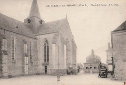 LE PLESSIS-GRAMMOIRE. - Place De L'Eglise - Autres & Non Classés