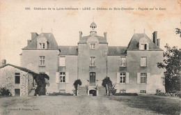 LEGÉ - Château De BOIS CHEVALIER - Façade Sur La Cour - Legé