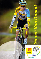 Cyclisme, Gianni Van Donink - Radsport