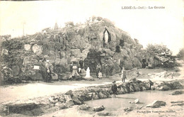Delcampe - LEGÉ - La GROTTE (de Lourdes ) VASSELLIER éd. - Legé