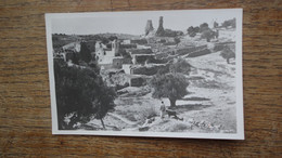 Delcampe - Carte Photo Assez Rare , Bethany , General View , Vue Générale "" Carte Photo Animée Enfants Vers Les Arbres Bas Carte " - Palästina