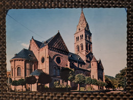 Delcampe - Carte MUNSTER Temple Protestant - Munster