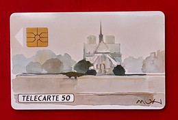 Télécarte F 128 Paris Ville Musicienne - 1990