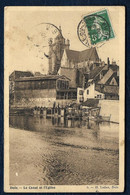 Delcampe - F7 - Dole - Le Canal Et L'Eglise - Dole