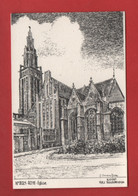 Delcampe - Carte Souple, Rétrécit - Roye - Eglise - Yves Ducourtioux - Roye