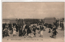 59 -Nord -Malo-les_Bains -Cabines à L'heure Du Bain _ LL - Autres & Non Classés