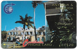 Antigua & Barbuda - C&W (GPT) - Nelson's Dockyard, 6CATB, 1992, 10.000ex, Used - Antigua En Barbuda